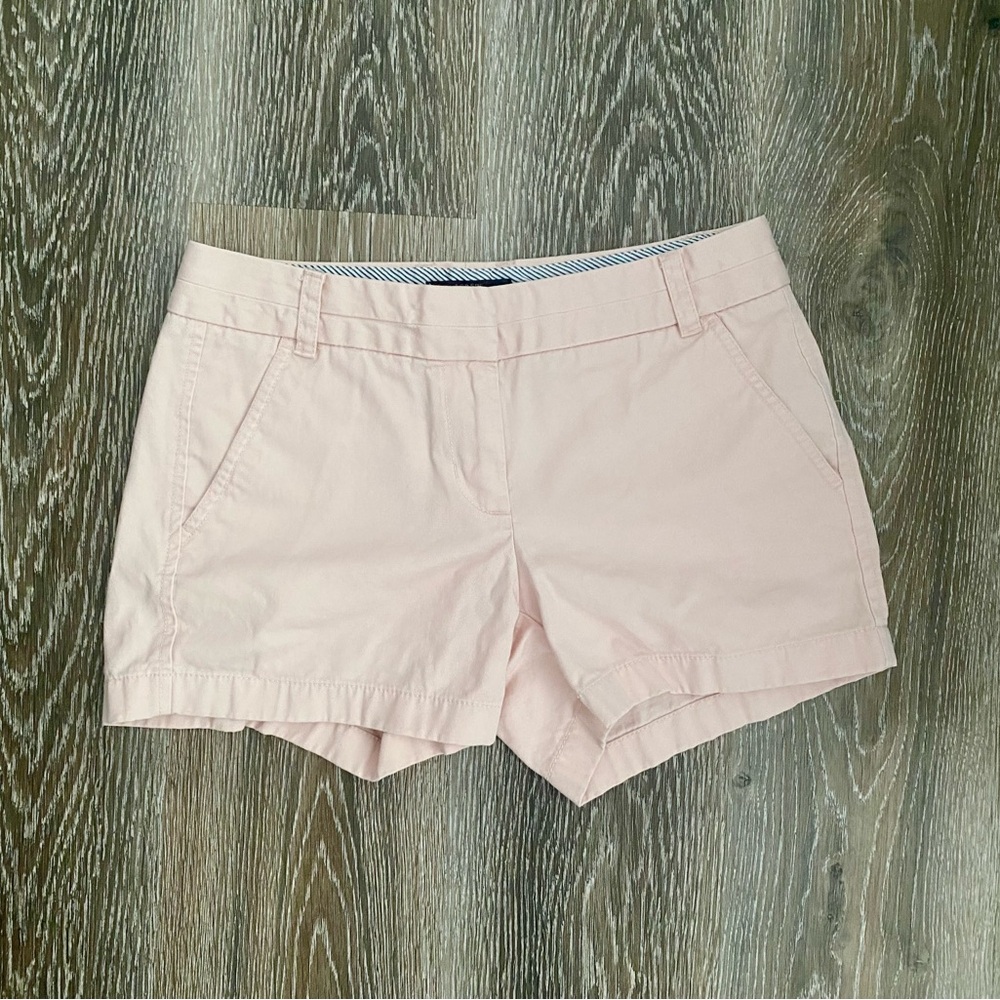 J. Crew Light Pink Chino Shorte - 2